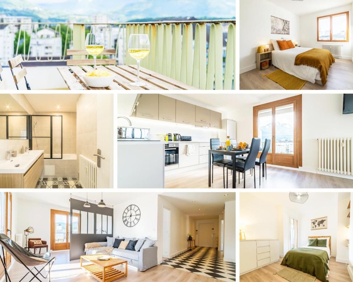 Vue Sensationnelle - Wifi Fibre - Arrivee Autonome Apartment Chambery Exterior photo